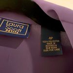 Laura Scott full sleeve purple button down shirt like new Photo 2