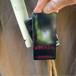 Escapada Escada Egyptian Linen Brown Wide-Leg Palazzo Pants US 6 Photo 4