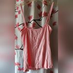 Yuka Women's Pink Rhinestone Bead Lace Floral Cami Tank Size Small Photo 2