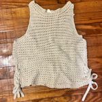 Gap Cream Chunky Knit Sweater tank Photo 0