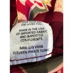 Show Me Your Mumu Perveen Pirate Tunic Large Boho Floral Bell Sleeve Burgundy Photo 8