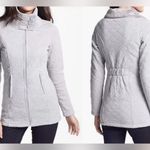 The North Face  Jacket
Caroluna Gray Quilted Fleece Button Neck Photo 0