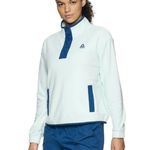Reebok Baby Blue Navy Weekender Pullover with Pockets Jacket Sweater Top Photo 1