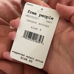 Free People my Lacey velvet midi lace hem skirt Photo 5