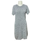 Theory Cecile B Loryelle Dress Heathered Knit Sweater Dress Size Large Photo 2
