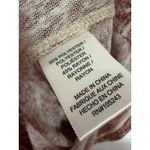 Bobeau  Brick Red Striped 3/4 Sleeve Long Sleeve Top Size Medium Casual Comfort Photo 7