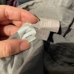 J.Jill linen tunic shirt dress Coastal Cottage Western Gray L Tunic Camisole Oversized Blouse Shirt Dress Button down Blouse Loose Fit Relax Tired Vacation Summer Photo 4