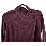 Lululemon That's A Wrap Jacket Snap Buttons Womens Size 4 Athleisure Maroon Photo 8