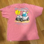 Simply Southern  Women's Pink Short Sleeve T Shirt Have Good Day Golf Cart Photo 2