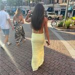 White Fox Boutique  Yellow Two Piece Set Size XS! Photo 1