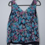 Romeo + Juliet Couture Womens Floral Tank Top Size M Sleeveless Bloomcore Dainty Photo 0