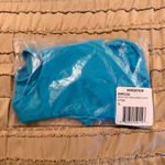 l*space L* Rocky Classic Bikini Bottom Satin Shine Cyan Blue Extra Large XL SHRCC24 Photo 8