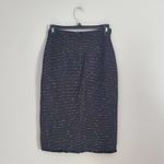 Downeast Black Tweed Pencil Skirt XS Photo 1