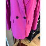 Banana Republic  pink blazer size 4 oversize work blazer linen blend work attire Photo 1