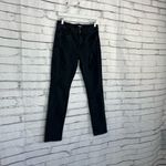 RSQ High Rise Slim Straight Jeans Black Distressed Women’s 30x30 Stretch Denim Photo 1