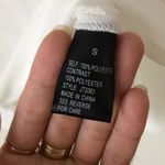 Jealous Tomato Sheer button down blouse size Small Photo 4