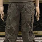 Jolt Vintage Y2K army green ruched capri pants / JR 5 / Excellent condition Photo 0