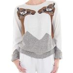 Mara Hoffman Mara Hoffmann Pullover in Oatmeal Crewneck Sweater Size S Retail $336 (SOLD OUT) Photo 3