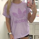 Adidas Shirt Purple Photo 0