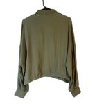 BB Dakota Jack by  Olive Full Zip Dolman Sleeves Jacket Women Sz M Photo 1