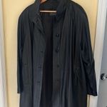 Ribak 100% Genuine Leather Black Longline Coat Jacket Women’s M (Fits XL/XXL) Size M Photo 15