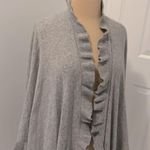 Lona Scott Cashmere Frilly Ruffled Cape Gray Size undefined Photo 5