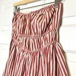 By Together  NWT Myley Tube Dress Strapless Maxi Cotton Linen Blend M Photo 2