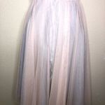 Space 46 Dove Gray & Pink 4 layer Tulle Skirt The Wendy Skirt Lined Size Small Photo 8