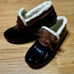 Jessica Carlyle Women's size 6 Waterpoof Loafer Shoes Slip On Flat Duck Shoes Brown Photo 2