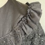 Baum Und Pferdgarten Womens Dress Sz 36 European Sz 4 Sequin Goth Grunge Witchy Black Photo 5