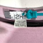 Eileen Fisher Vintage 80's Mauve Pink Babydoll T-Shirt Dress Photo 5