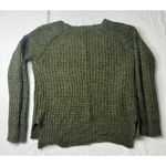 Ultra Flirt  Women's Cable Knit Sweater Green Olive Size Medium‎ Photo 7