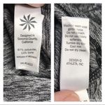 Athleta Sweet Saturday Wrap Dress Grey Black Photo 6