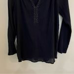 Loft Ann Taylor  Long Sleeve Lightweight Cute Subtle Beading. Beautiful! SP Photo 1
