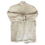 Accessory Lady Linen1980s Vintage Southwestern Jacket With Leather Whipstitch Size L Photo 1