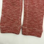 Faherty  Seabrook Jogger Sweatpants Whitewater Red Herringbone High Rise Photo 8
