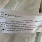 En Saison Claire Floral Blue Eyelet Open Front Long Sleeve Mini Dress Sz Medium Photo 7