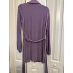 Princess Polly  Women's 8 Purple Party Time Mini Wrap Dress‎ Long Sleeve Plunge Photo 7