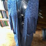 LuLaRoe heathered Sarah ribbed cozy sweater duster coat Photo 0