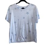 Splendid  Blue Tee Shirt with Blue Stars Photo 0
