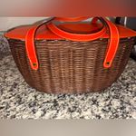 Kate Spade Rare Henley Wicker Shoulder Bag Excellent Condition Photo 10
