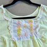 American Vintage Vintage Green Cottagecore Slip Dress Fairy Coquette Medium Photo 3