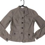 Van Heusen  Tan Button-Up Shirt Photo 0