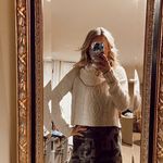 Paraphrase Cropped Turleneck Sweater Photo 4