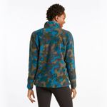 L.L.Bean  blue mountain classic camo fleece quarter zip sweater size medium reg Photo 9