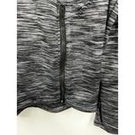 Athleta Cowl Hoodie Pullover Small Womens Black Gray Heather Thumb Holes Photo 4
