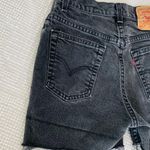 Levi's Vintage 517 Black High Rise Shorts Photo 4