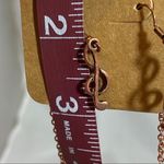 Music Lover Rose Colored Necklace Earring Set Pink Photo 7