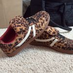 Amazon cheetah faux suede sneaker Photo 2