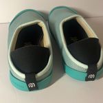 Mahabis Summer Sz US 8 Turquoise Removable Insole Slip On Flats Mesh Shoes Blue Photo 4